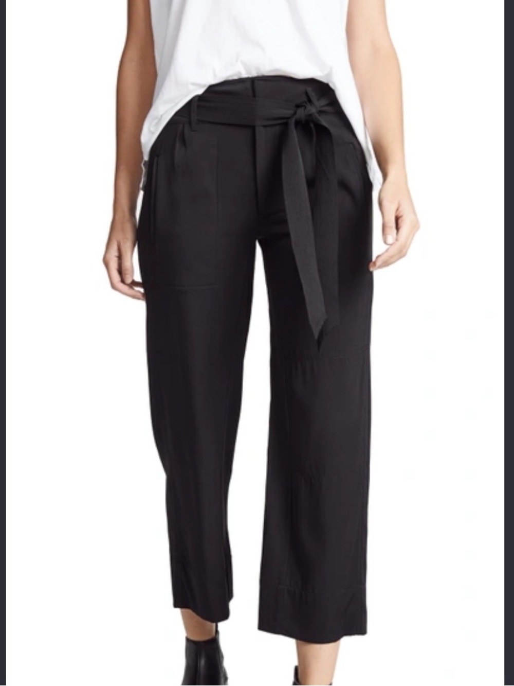 AYR The Mirage Silk Pants in Black – Size 2